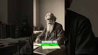 Rabindranath Tagore Discover biography short videoshortsshortvideo videosubscribeusahistory [upl. by Acimad]