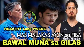 COACH TIM HINDI PAGLALARUIN sa GILAS Ang HINDI PA HEALTHY ❗GILAS MAS MALAKAS NA DAW sa NEW ZEALAND ❗ [upl. by Mcgill]