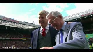 Wenger is honoured by Sir Alex Ferguson and Mourinho ahead of the game [upl. by Erin]