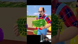 Scary Teacher 3D vs Squid Game Jump Over Crocodile Teeth vs Hang Hooks 5 Times Challenge shorts [upl. by Eenert]