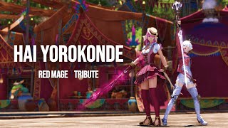 Hai Yorokonde  Red Mage Tribute  FFXIV GMV [upl. by Hgielrebma]