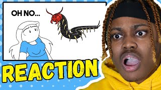 quotBUGSquot Reacting to Creepy Crawlies Stories  Let Me Explain Studios [upl. by Hassi]