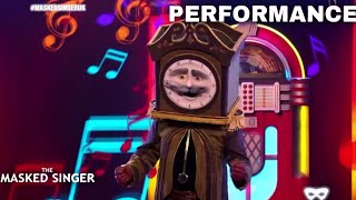 Grandfather Sings quotRock Aroud The Clockquot  The Masked Singer UK  Season 2 [upl. by Nefen]