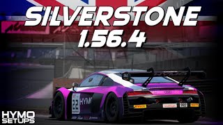 Silverstone Hotlap  SETUP  1564  Audi R8 LMS EVO II  Assetto Corsa Competizione v195 [upl. by Archaimbaud27]