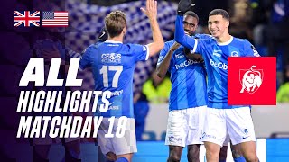 ALL HIGHLIGHTS MATCHDAY 18 👀⚽ Jupiler Pro League 2324 [upl. by Oina459]