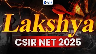 Lakshya CSIR NET Mathematics 2024  25  Best Course Mathematical Science  IFAS Math [upl. by Siramay]