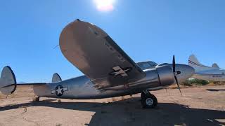 Lockheed R505 Loadstar walkaround at Pima Air amp Space Museum [upl. by Onirotciv]