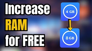 How to Increase RAM on PC amp Laptop  Increase Virtual Memory on Windows 10  11 [upl. by Dnarud789]