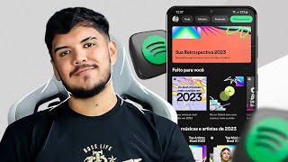 COMO VER SUA RETROSPECTIVA SPOTIFY 2023 [upl. by Von249]