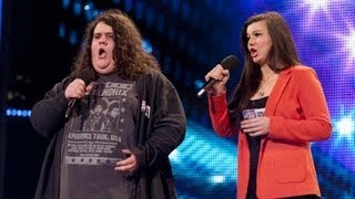 Opera duo Charlotte amp Jonathan  Britains Got Talent 2012 audition  UK version [upl. by Trenna]