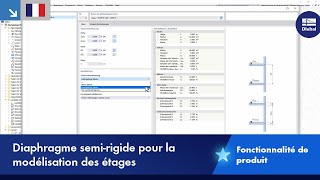 Diaphragme semirigide pour la modélisation des étages [upl. by Shir]