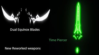 Time Piercer and Dual Equinox Blades showcase  Balanced Craftwars Overhaul [upl. by Aznola]