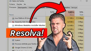 100 do disco em uso no Windows 10 e 11 Windows Modules Installer Worker  Solução 2024 [upl. by Malilliw]