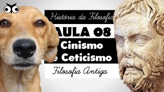 Cinismo e Ceticismo  História da Filosofia  Prof Vitor Lima  Aula 08 [upl. by Brodsky]