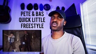 Pete amp Bas  Quick Little Freestyle Music Video  GRM Daily Reaction  LeeToTheVI [upl. by Felicity]