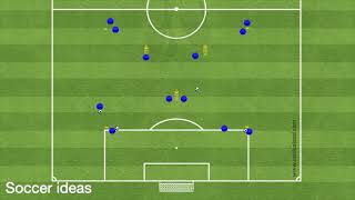 Passing drill  Build up with N6 amp two N8 [upl. by Edrahc]