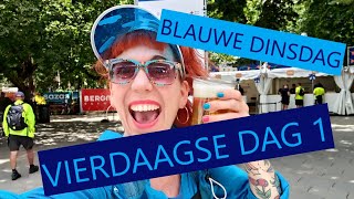 VIERDAAGSE 2024  DAG 1 BLAUWE DINSDAG [upl. by Corrie199]