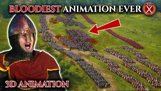 The Battle of Hastings Brought to Life in Stunning Animation 1066 [upl. by Funch]