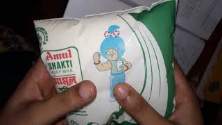 Amul Shakti Milky Milk Review [upl. by Jew]