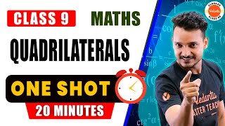 Quadrilaterals Explained in One Shot  Class 9 Maths  CBSE 2024 [upl. by Almap64]