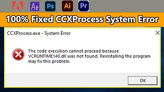 Fix CCProcessexe  System Error  Problem Solved [upl. by Howund253]