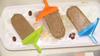 Coffee Chocolate Chip Popsicles  Dairy amp Sugar Free [upl. by Nylaroc]