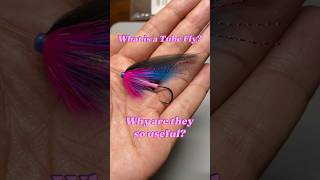 WHAT IS A TUBE FLY fish fishing flytying tubefly atlanticsalmon steelhead spey speycasting [upl. by Llenyaj]