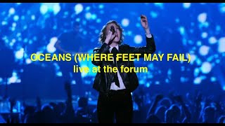 Oceans Where Feet May Fail  Hillsong Movie Let Hope Rise  Live at The Forum [upl. by Kendell295]