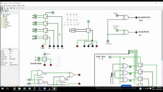 ADDER SUBTRACTOR LOGISIM OCT2024 [upl. by Natehc]