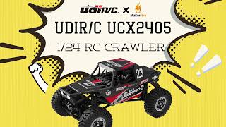 Get Ready UDIRC UCX2405 amp UCX2405 Pro 124 Scale 4WD Crawler RTR Comming Soon [upl. by Anital]