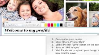 How To Create A Custom Facebook Cover Collage [upl. by Cherice697]