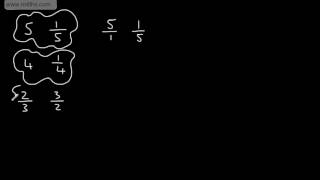 91 GCSE Maths  What is a Reciprocal  Reciprocals  Higher and Foundation [upl. by Baxie]