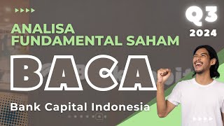 Cara Investasi Saham BACA Q3 2024  Bank Capital Indonesia [upl. by Aroel]