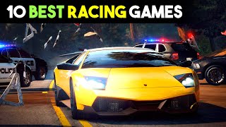 10 BEST Racing Games Of All Time For Mobile PC amp Consoles 😍 [upl. by Sadirah]