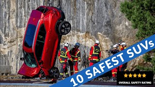 Safest SUVs with Highest Safety Ratings amp Crash Prevention Features 2021 [upl. by Eiramac]