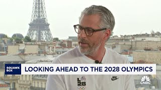 LA 2028 chairman Casey Wasserman on looking ahead to the 2028 Olympics [upl. by Einahpetse]