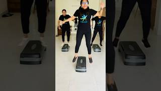 Stepper aerobics for weightloss [upl. by Naehgem291]