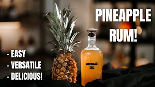 PINEAPPLE RUM You Need To Try This [upl. by Araccat]