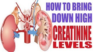 How to bring down or reduce high creatinine levels  prevent kidney failure naturaly [upl. by Lauren905]