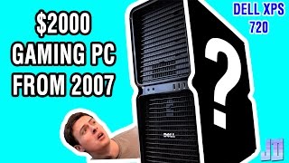 Whats Inside a 2000 Gaming PC From 10 Years Ago [upl. by Bonn]