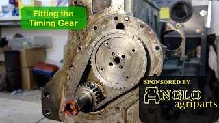 103  TED20  Fitting Timing Gear  with Anglo Agriparts [upl. by Ailssa]