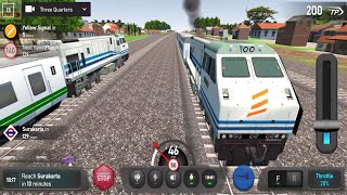 Indonesian Train Sim Game Android Gameplay  Train Game Video  Best Train Games for Android [upl. by Lusar201]