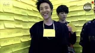 BANGTAN BOMB QampA Time in yellow postit Room  BTS 방탄소년단 [upl. by Eceinart123]