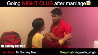 Night Club  Punjabi Funny Video  Latest Sammy Naz [upl. by Ruomyes]