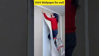 160₹ wallpaper for wall superwallpaper wallpaperdecor homedecor [upl. by Atinaw]