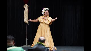 Iā ʻOe E Ka Lā  2024  Hālau Hula O Hokulani  Solo  Gracious Lady  Auana  Tammy Murakami [upl. by Nets]