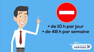 Durée du travail  Bac pro  Eco gestion [upl. by Atsahs]