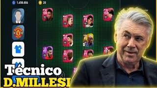 TÉCNICO DMILLESI FORMAÇÃO 4222 MAIS DOIDA DO PES 2021 MOBILE [upl. by Ardnuhs]