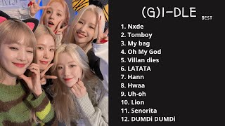 GIDLE Best Songs Playlist （2023 updated audio [upl. by Viscardi386]