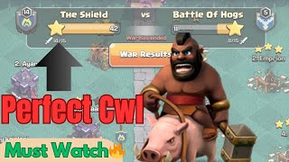 Perfect Victory On Day6 in CWL🔥 But Various Things happened😱😎viralvideo gaming clashofclans [upl. by Arved66]